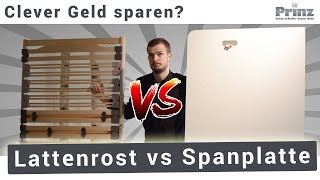 LATTENROST vs SPANPLATTE SelbstbauLattenrost [upl. by Keisling]