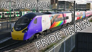 TSW 5  Timetable Mode Modded  Euston  Milton Keynes  Class 390  PRIDE [upl. by Eeryn614]