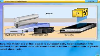 F5 C5 L55 Application of Radioisotopes Content Part 5 [upl. by Elvin]