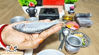 Miniature Hilsa Paturi recipe  Ilish Macher Paturi  Hilsa Steamed in Banana Leaf [upl. by Crowns]