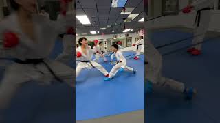 Resistance band training for kihon kumite wkfkumite usakarate usateam wkf [upl. by Arie]