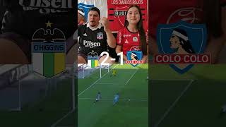 OHiggins vs ColoColo  Reacción a los 5 goles de OHiggins [upl. by Aubrie]