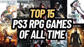 TOP 15 BEST PS3 RPG GAMES OF ALL TIME [upl. by Odlaniger]