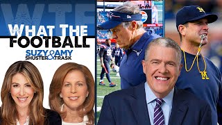 Peter King on BelichickHarbaugh Options for 2024  What the Football with Suzy Shuster amp Amy Trask [upl. by Sioled]