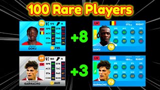 New Update 100 Rare Players in DLS 24 [upl. by Stutman315]