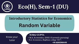 Random Variable  Discrete amp Continuous random variable  PMFCDF  BY SIG CLASSES [upl. by Whitelaw]