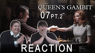 The Queens Gambit 07 END GAME PT2 reaction [upl. by Inness]