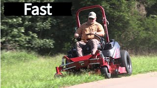 Ferris Commercial Mowers Are The Best  ISX3300 Ferris Mower [upl. by Esilehs]