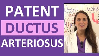 Patent Ductus Arteriosus Nursing Lecture  Pediatric NCLEX Review [upl. by Anicart]