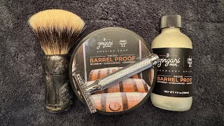 Wet Shaving bbsliveweek with Zingari Man Collaboration Barrel Proof and the Muhle R41 🐐 [upl. by Lupe]