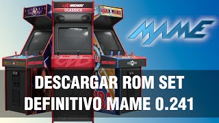 Rom Set Definitivo MAME 0241  EL MEJOR PACK DE ROMS 2839 Roms  2022 [upl. by Hsreh]