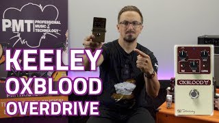 Keeley Oxblood Overdrive Pedal  Review amp Demo [upl. by Echo649]