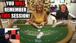 The Greatest BlackJack Session In A LONG Time [upl. by Conrade]