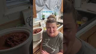 Crockpot Pinto Beans cooking [upl. by Yumuk39]