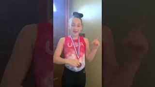 USA Gymnastics Halloween Costume using a Gymnastics Leotard [upl. by Ydnyl]