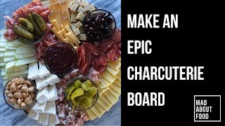 Make an Epic Charcuterie Board  Step by Step Creation of Cheese Plate [upl. by Kassi]