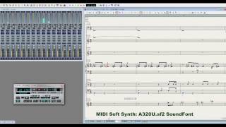 SoundFont A320Usf2 Timbre Comparison of Midi Soft Synthesizer Part210 [upl. by Leahcim566]