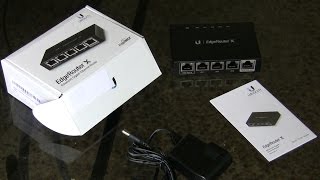 EdgeRouter X at Home  Quick review [upl. by Lila195]