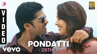 Osthe  Pondatti Tamil Video  STR Thaman [upl. by Iramohs583]