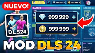 Dream League Soccer 2024 HACKMOD ⚽ Obtén MONEDAS y GEMAS INFINITAS en DLS 24 Android amp iOS [upl. by Landbert]