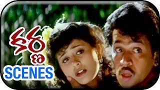 Karnaa Movie Scenes  Arjun Loving Vineetha  Arjun  Ranjitha  Vineetha [upl. by Aseram954]