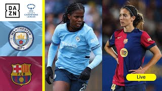 Manchester City vs Barcelona  UEFA Women’s Champions League Matchday 1 Preview Show [upl. by Genie]