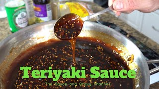 Teriyaki Sauce  Pantry Style Teriyaki Sauce  At Home Teriyaki Sauce  Easy Homemade Teriyaki Sauce [upl. by Annia]