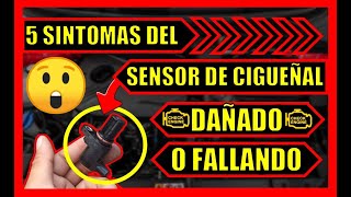 🔴5 SINTOMAS Del SENSOR De CIGUEÑAL DAÑADO 😨ASI FALLA EL CARRO🔥 [upl. by Becki]