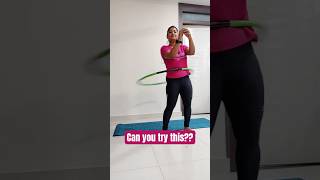 Basic hoola hoop Hoola hoop for beginners Easy hool hoop hoolahoop exercise youtubeshorts [upl. by Raynor758]