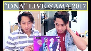 BTS LIVE AMAs 2017 PERFORMANCE REACTION 방탄소년단 [upl. by Heimer979]