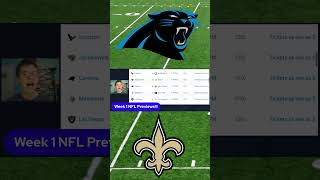 Panthers vs Saints NFL Preview and Prediction  Week 1Who will win this NFC South matchup nfl [upl. by Birdt]