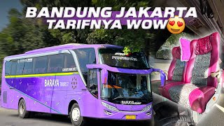 ISENGISENG PESAN BUS INI EHH TERNYATA BIKIN KETAGIHAN😍‼️Trip Bandung  Jakarta with BARAYA Travel [upl. by Ihdin]