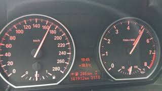 BMW 135i Acceleration 100200 [upl. by Engeddi]