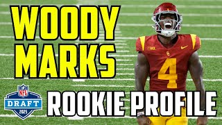 Woody Marks Rookie Scouting Profile  2025 NFL Draft Prospect [upl. by Emya176]