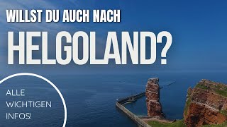 Helgoland Büsum Erfahrungsbericht Ausflugziel Sehenswürdigkeiten Anreise SchiffsfahrtFamilie [upl. by Mayman]