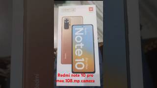 Unboxing Redmi Note 10 Pro Max vintage Bronze 128 GB short [upl. by Donnell]