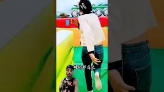 jumpingYouTube 500subscribers waterpark trampoline waterslide trampolinpark diy slide [upl. by Gerhan]