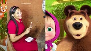 Masha e o Urso minha filha ficou oprimida  Karita Rayane [upl. by Lidda289]