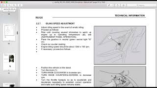 WORKSHOP MANUAL FOR Aprilia RS 125 20062009 [upl. by Heyes]