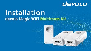 Installation – devolo Magic WiFi Multiroom Kit [upl. by Byrom]