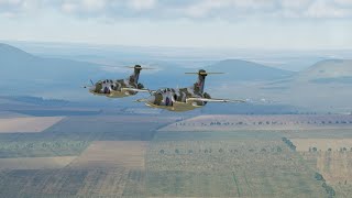 DCS  Blackburn Bucaneer WIP First Multiplayer mission  VR [upl. by Igig]