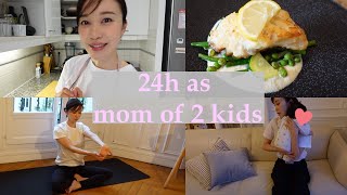 【Mom in Paris】24 hours with 2 kids｜French Bistro Dinner Recipes｜Balancing between kids amp work [upl. by Etiuqram58]