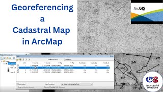 Georeferencing Cadastral Maps in ArcMap Your Ultimate StepbyStep Tutorial [upl. by Atirac]