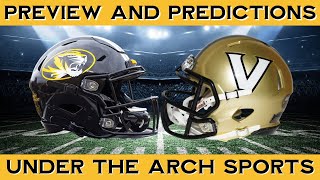 Mizzou at Vanderbilt Preview and Predictions [upl. by Sara647]