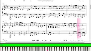 「コサック、コサック」ピアノ楽譜 quotThe Cossacksquot piano sheet music [upl. by Carrington]