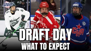 The Next Wave Draft Day Expectations  Daily Faceoff Live [upl. by Ladnyk]