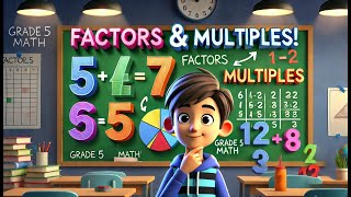 Mastering Factors amp Multiples for Grade 5  Properties Factor Pairs amp Perfect Numbers Explained [upl. by Jehias]