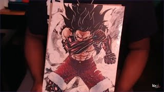 One Piece Displate Unboxing 40 Displate Collection [upl. by Kylynn]