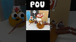 Delicious SPIDER POU MUKBANG  Bous Revenge [upl. by Boulanger]