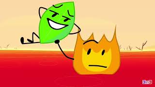 BFB 15  Leafy y Firey platica  Español [upl. by Areyk]